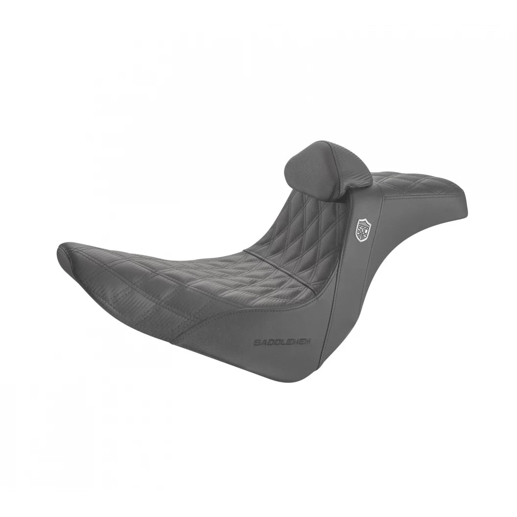 Saddlemen Pro Series SDC Performance Grip Seat 18-23 FXLR/S/ST, FLSB- AVAILABLE WITH CUSTOM STITCHING
