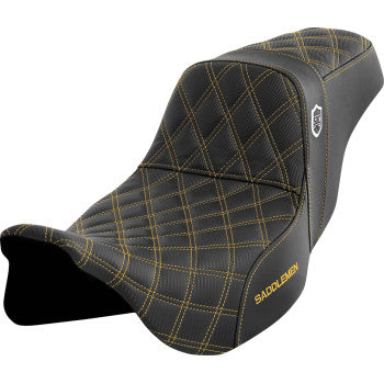 Saddlemen SDC Pro Series Grip Seat 08-23 FLT/FLH - AVAILABLE WITH CUSTOM STITCHING