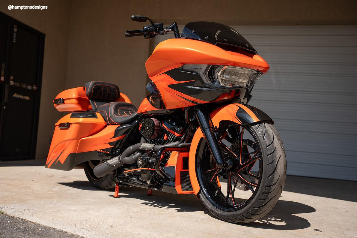 American Suspension Tree Kit to fit Fat 21" Wheel on a 99-Present Harley FL Touring models