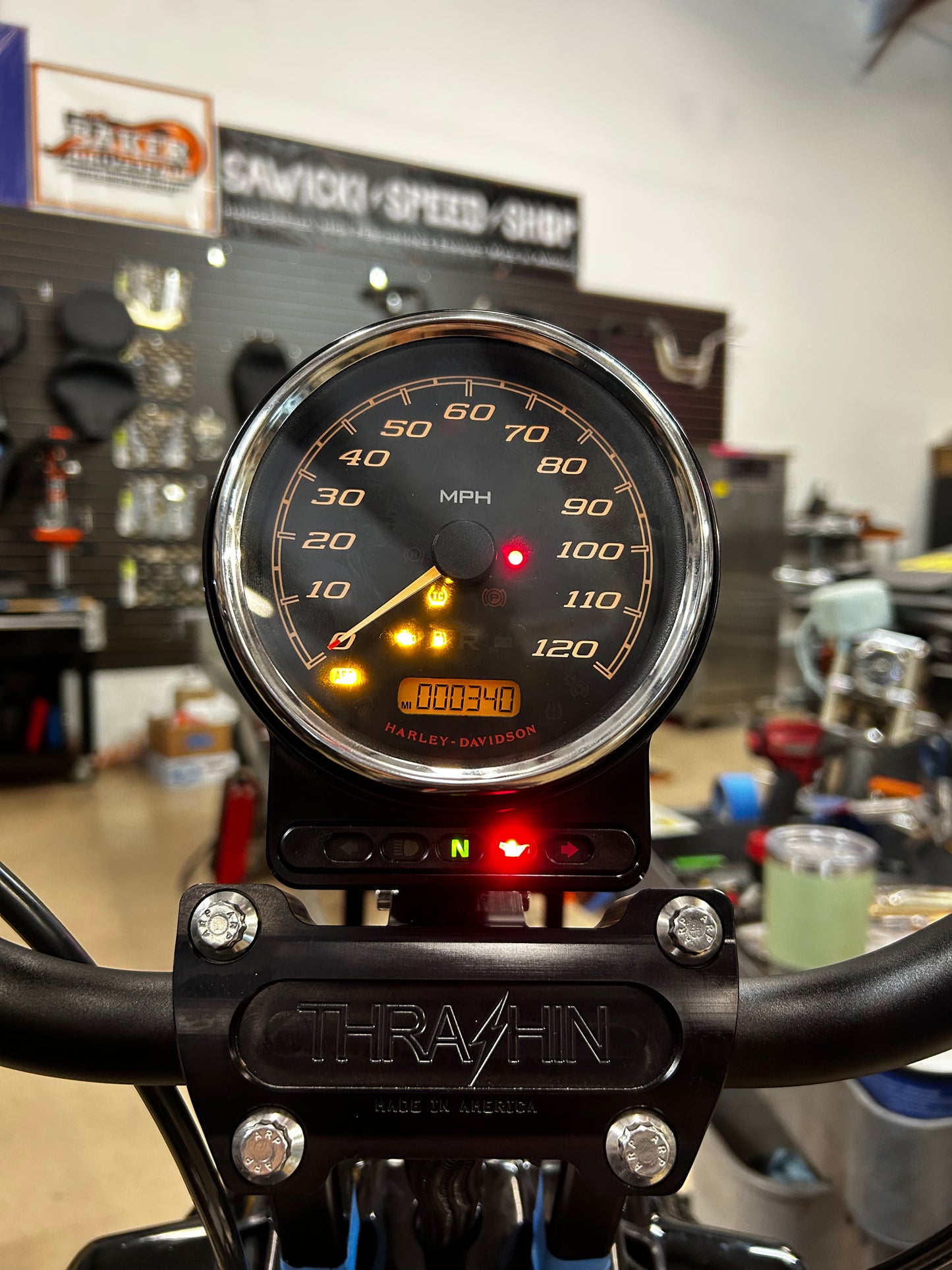 Pre-Order Road King Gauge Mount and Wire Harness