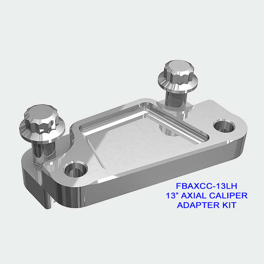 Hawg Halters Caliper 13" Right Hand For Stock Caliper Chrome