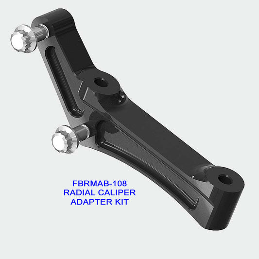 Hawg Halters Radial Mount Adapt Bracket Univ Rh/Lh Black