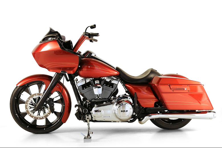 American Suspension Tree Kit to fit Fat 21" Wheel on a 99-Present Harley FL Touring models