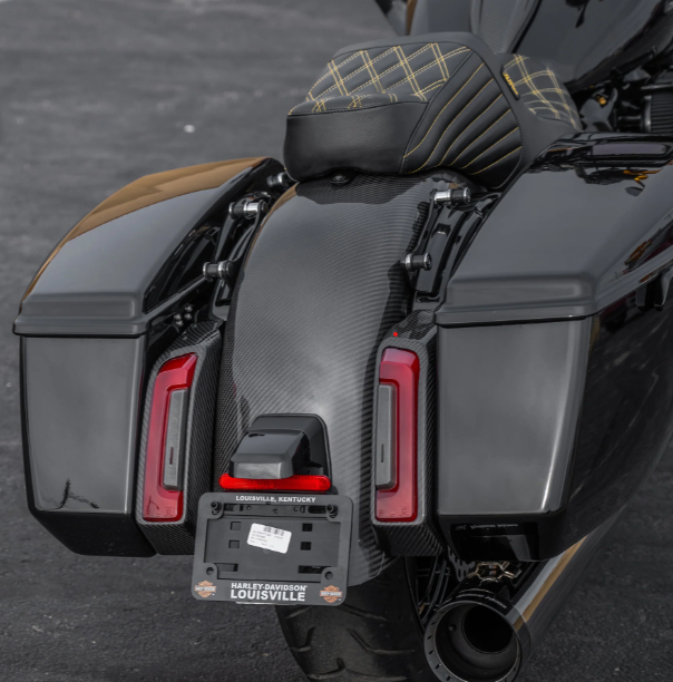 Carbon Fiber Rear Fender, 2024-2026 Touring