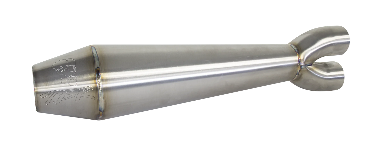 Two Bros. Comp S 2in1 Exhaust Softail Gen 2 Brushed 2018-2021