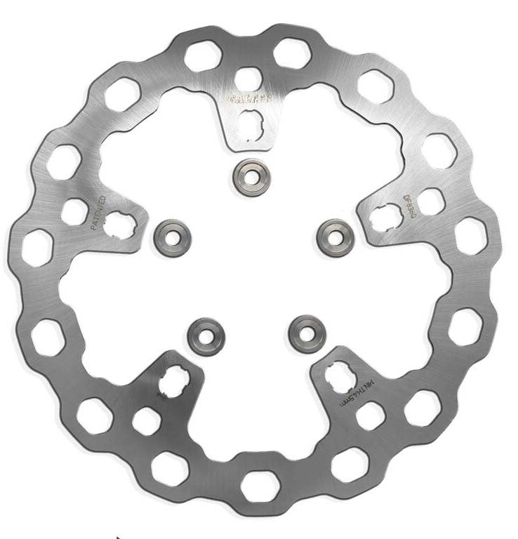 Rotor 11.8" Permtr Cubiq Fr Stainless Flt