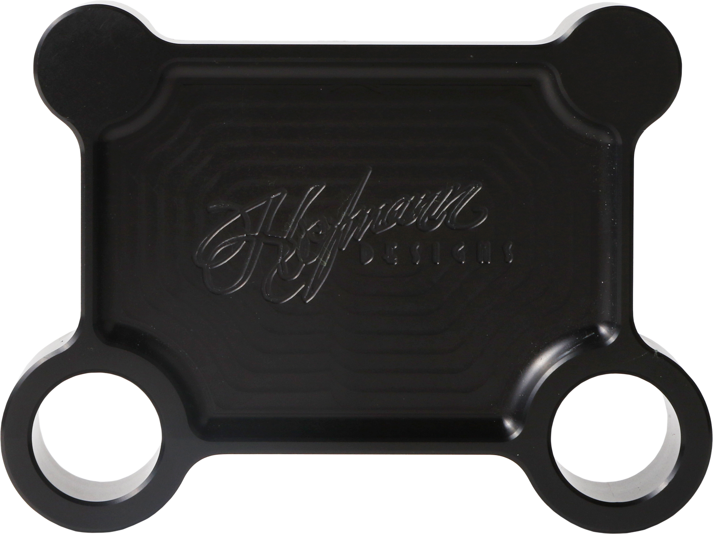 Hofmann Designs Harley Billet Pull Back Plate Raw Batwing