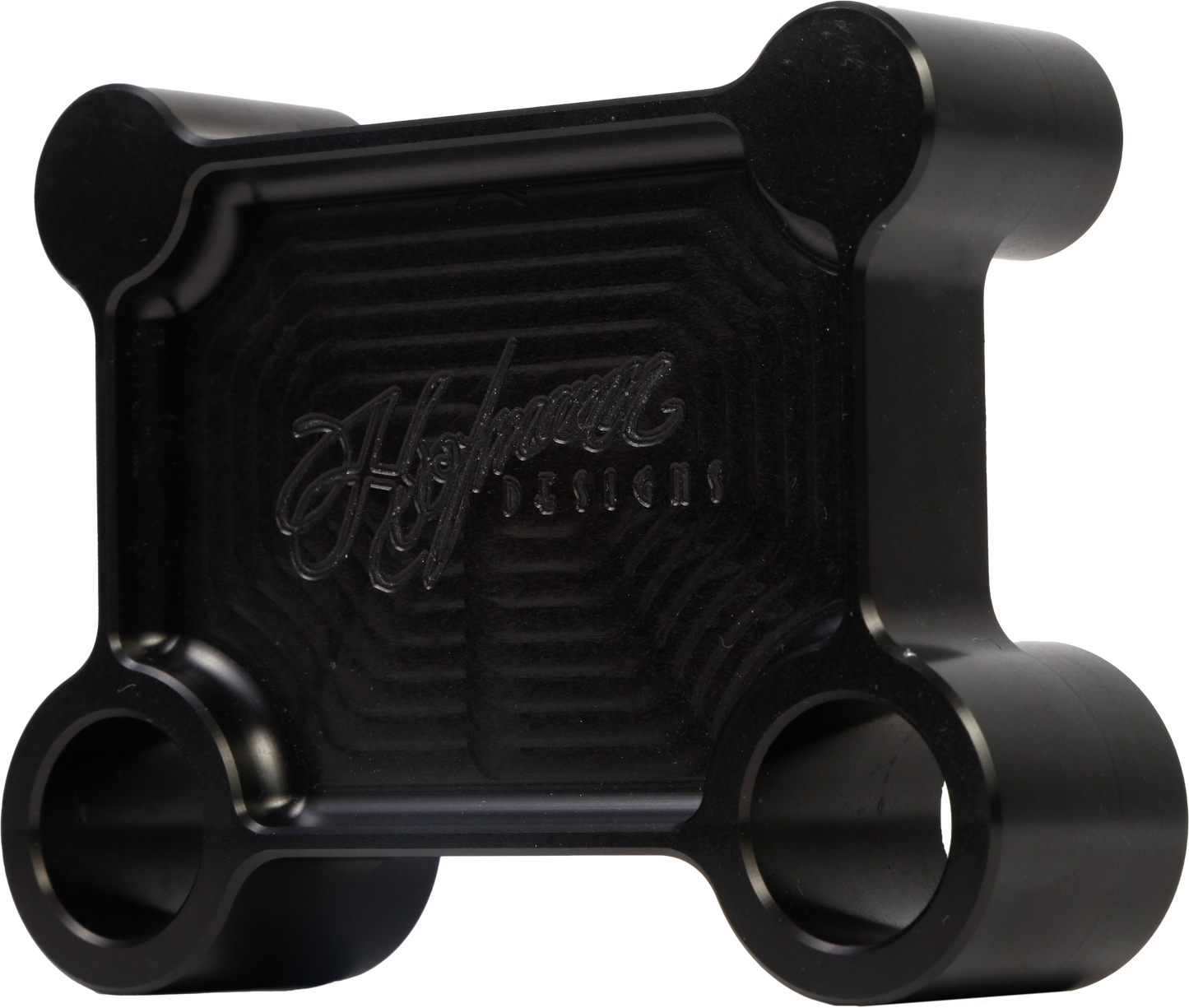 Hofmann Designs Harley Billet Pull Back Plate Raw Batwing