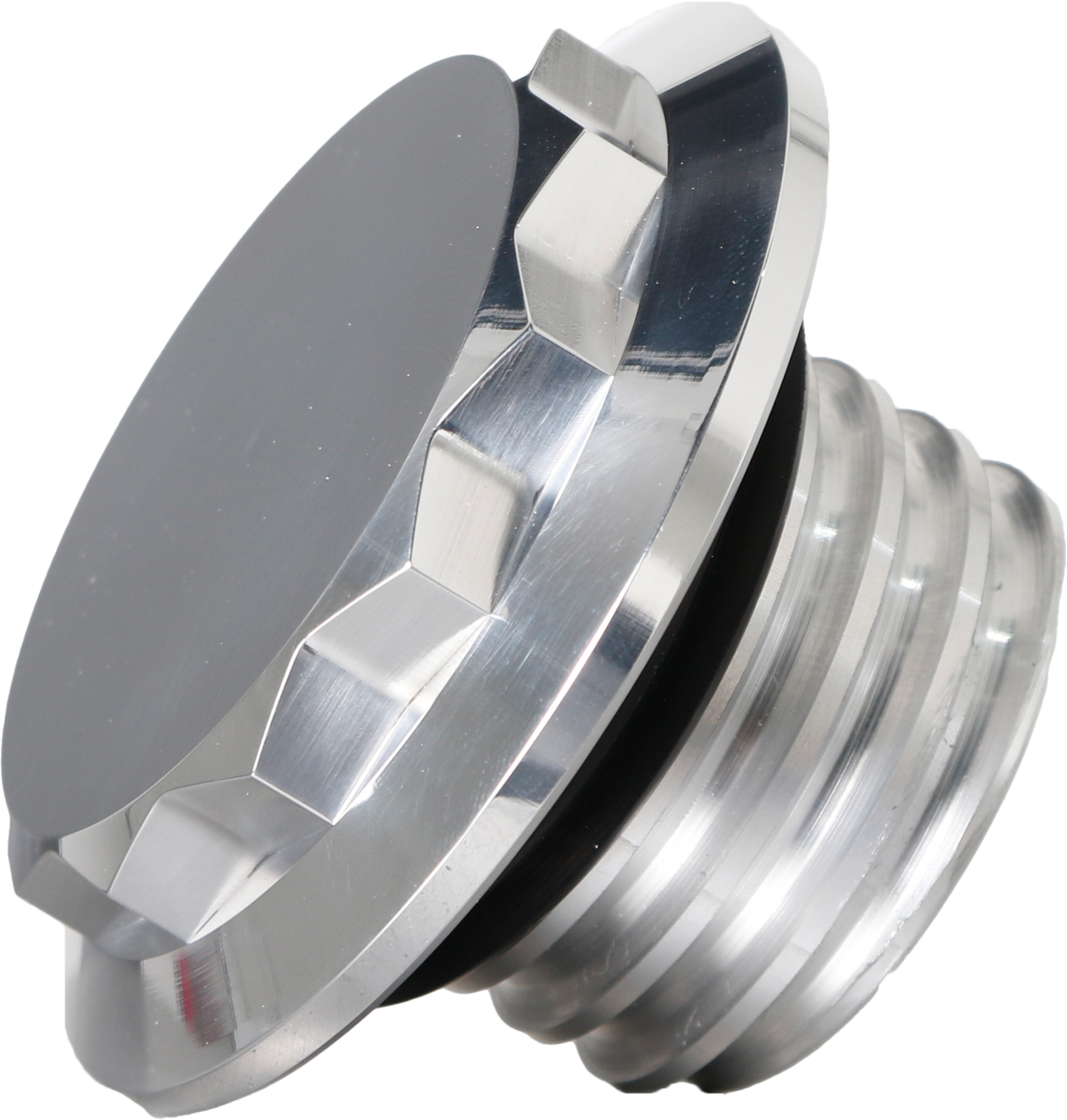 H/d Billet 12 Point Vented Polished Fuel Cap