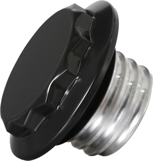 H/d Billet 12 Point Non-vented Black Fuel Cap