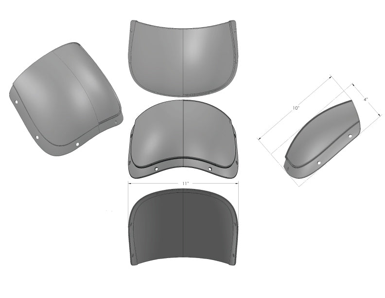 Burly Outlaw Fairing B10-0000