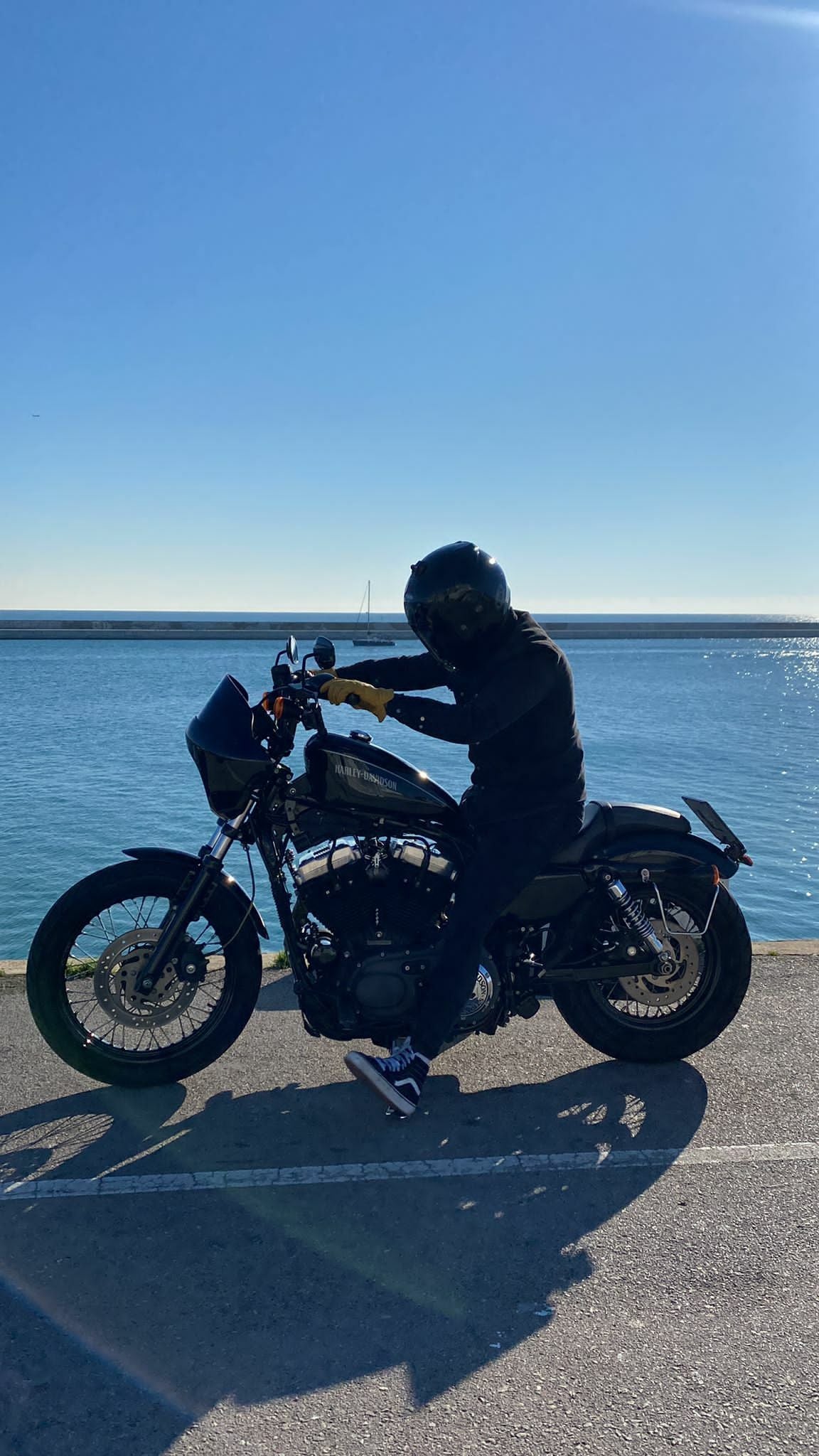 Burly Touring Sport Standard Fairing fits Harley 35-49MM Forks