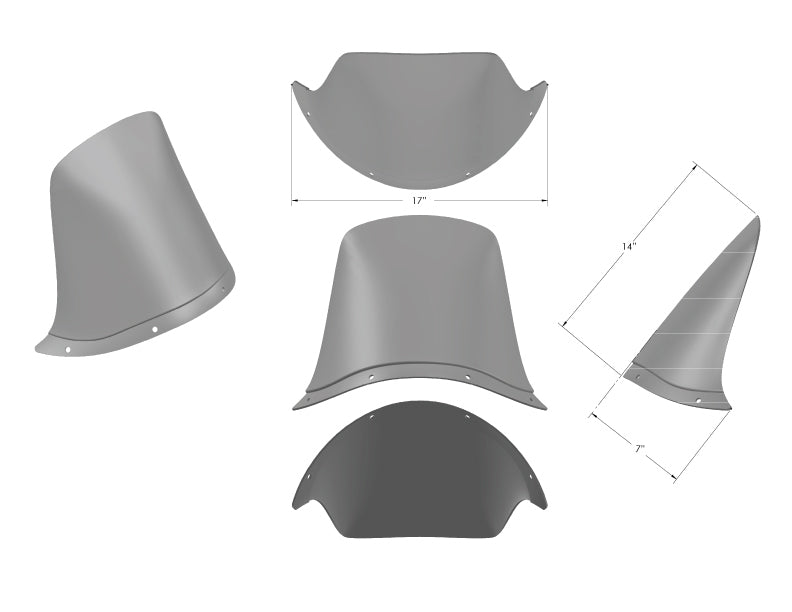 Burly Touring Sport Tall Fairing