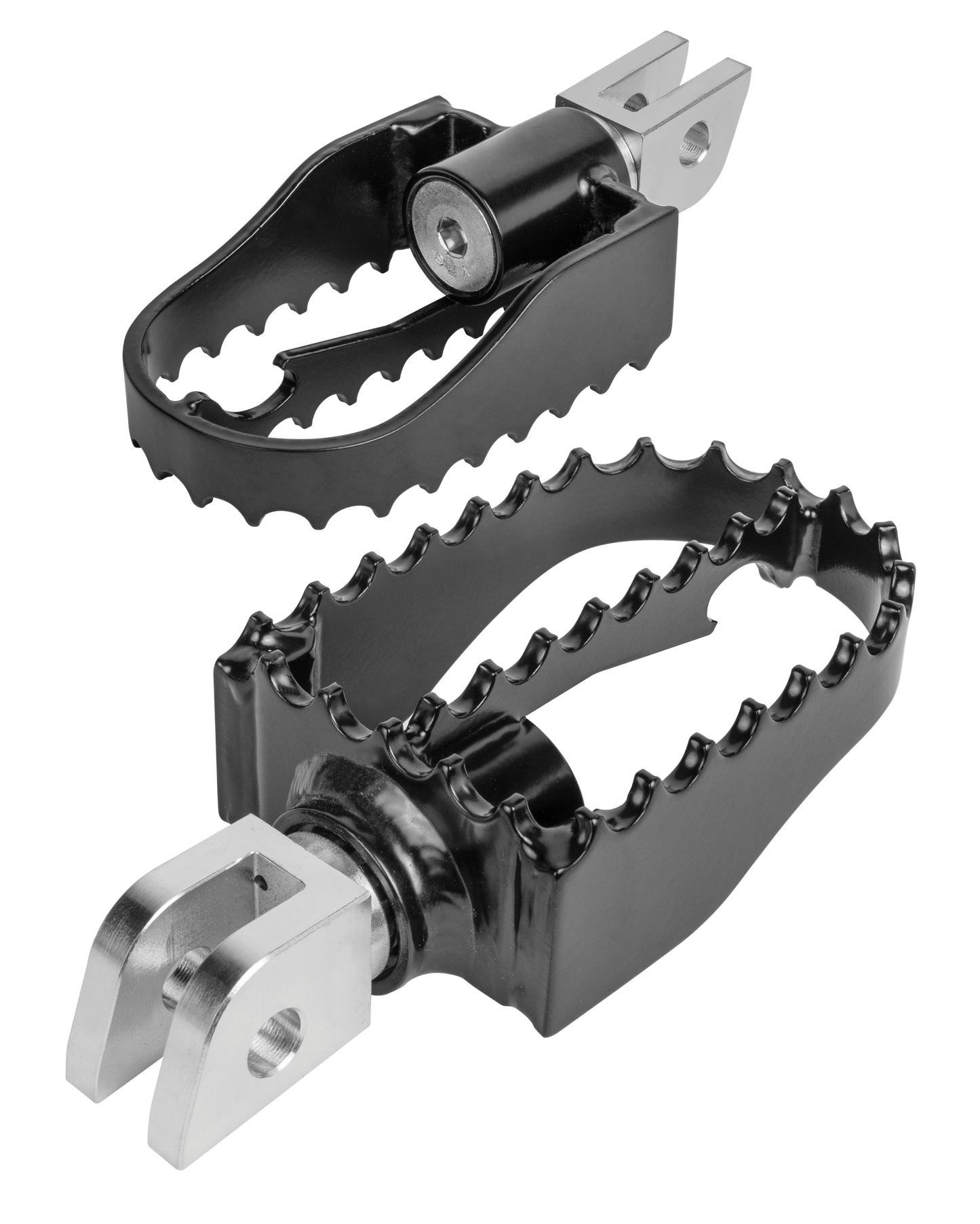 Mx Style M8 Pass Footpegs Black
