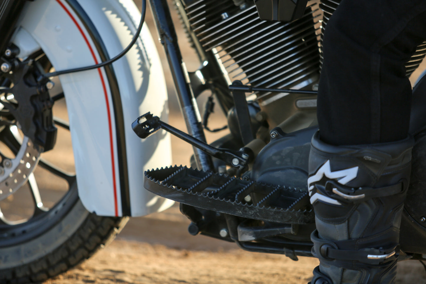 Mx Style Passenger Boards Black Flt