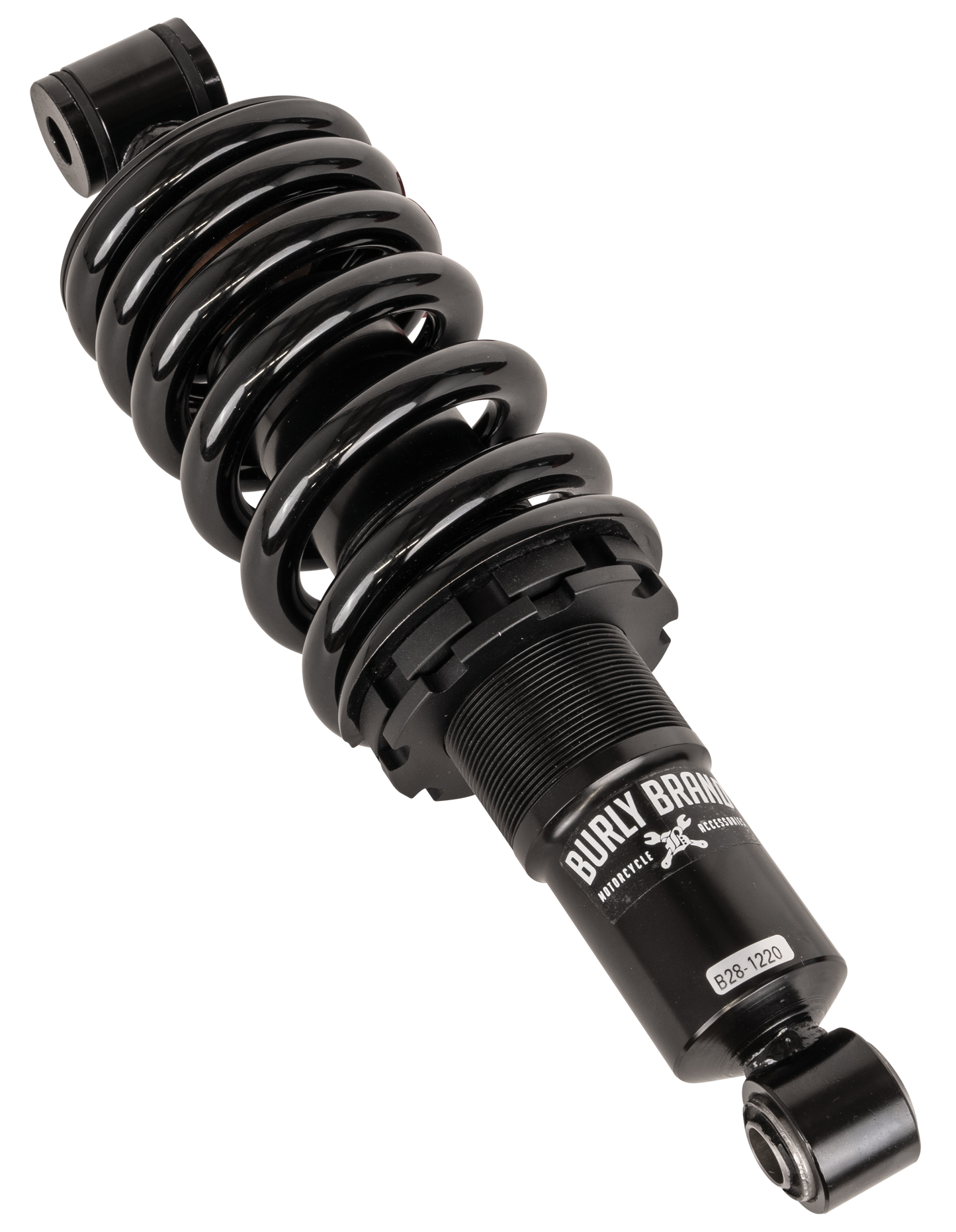 Burly 12.2" Slammer Shock Harley M8 Softail - Black