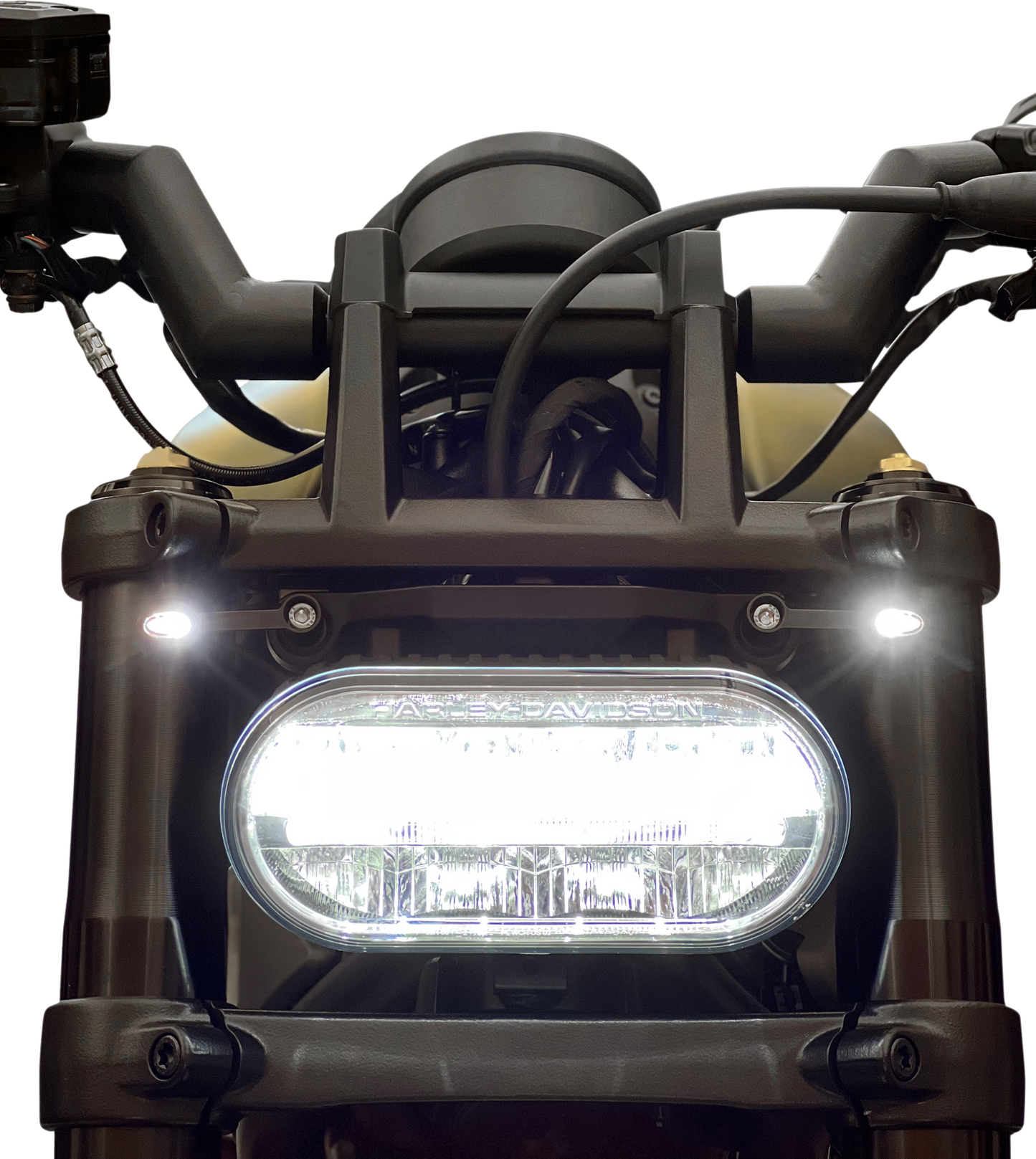Black Elypse Led 3-1 Sportster S Rear Turn Signals