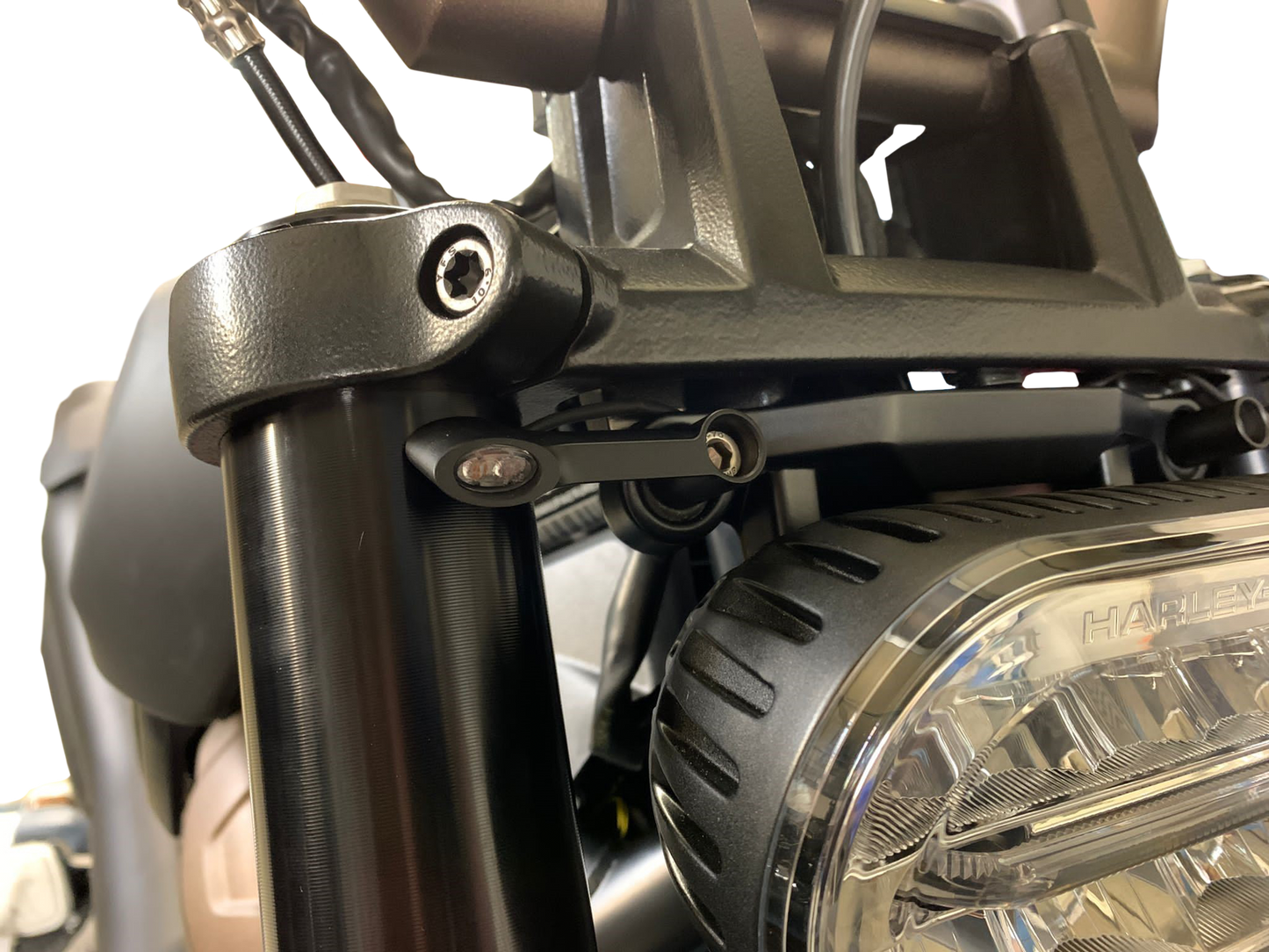 Black Elypse Led 3-1 Sportster S Rear Turn Signals