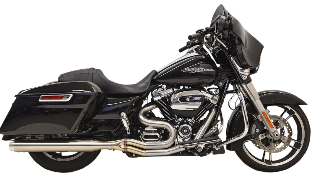 Bassani Road Rage III 2:1 Exhaust System fits 17-24 Harley FL 1800-2200 1F28SSR