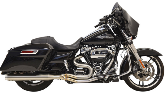 Bassani Road Rage III 2:1 Exhaust System fits 17-24 Harley FL 1800-2200 1F28SSR