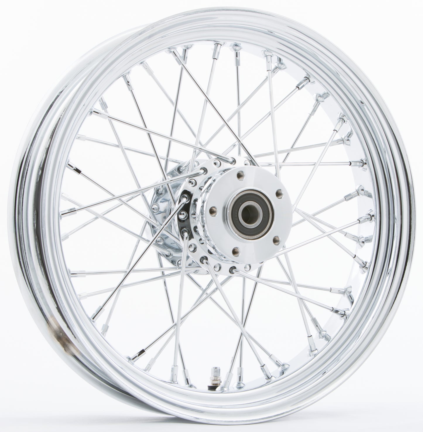 HARDDRIVE - FR 40-SPK DD CHROME 16X3.5 FLT-HUB 3/4" AXL PRE 99 - 051-02412