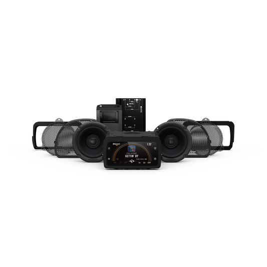 Rockford Fosgate Stage-2 Complete Kit for 2014+ Harley-Davidson® Street Glide® & Road Glide® (Gen-3) + Radio HD14-PMX-STG2