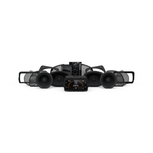 Rockford Fosgate Stage-3 Speaker & Amp Kit for 2014+ Harley-Davidson Street Glide & Road Glide (Gen-3) + Radio