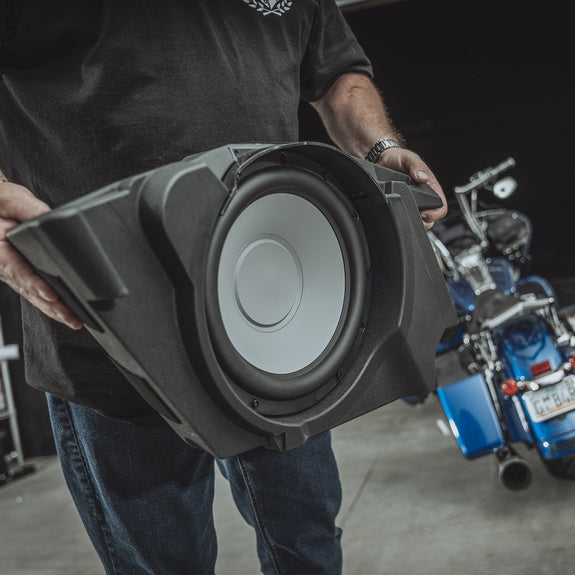 Rockford Fosgate Dual 10" Saddlebag Subwoofer Kit for 2014+ Harley-Davidson® Street Glide & Road Glide HD14-SBSUB
