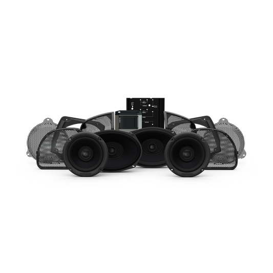 Rockford Fosgate 2014+ Harley-Davidson® Road Glide® & Street Glide® 4 Speaker & Amp Kit Stage 3 (Gen-3)