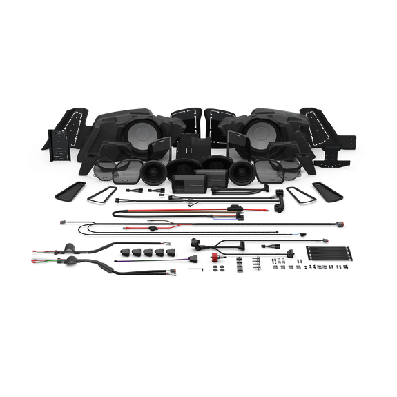 Rockford Fosgate Stage-5 Speaker & Amp Kit for 2014+ Harley-Davidson Street Glide & Road Glide (Gen-3)