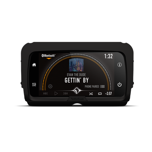 Rockford Fosgate Infotainment Source Unit for Select 2014+ Harley-Davidson Models - Apple Car Play!