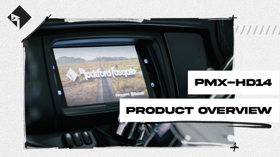 Rockford Fosgate Stage-2 Complete Kit for 2014+ Harley-Davidson® Street Glide® & Road Glide® (Gen-3) + Radio HD14-PMX-STG2