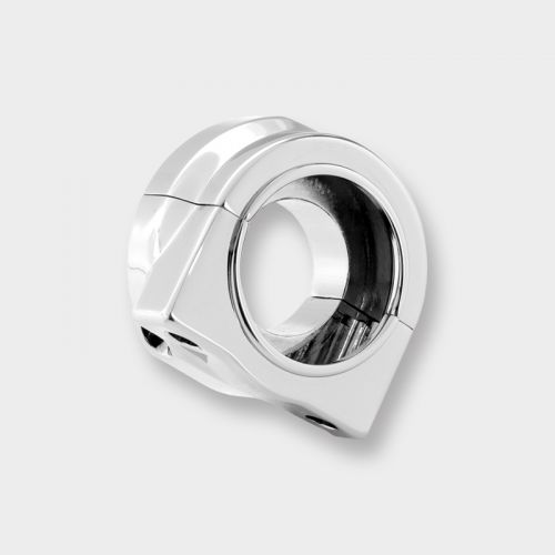 Hawg Halters Throttle Housing Single Cbl Chrome