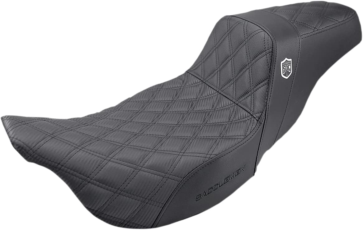 Saddlemen SDC Pro Series Grip Seat 08-23 FLT/FLH - AVAILABLE WITH CUSTOM STITCHING