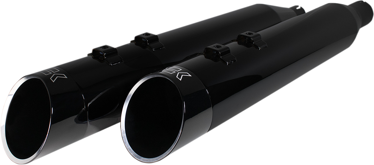 Khrome Werks HP-Plus 4.5" Slip On Mufflers Slash Cut