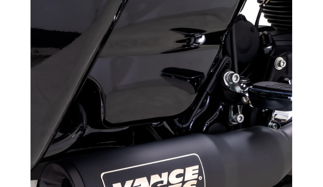 Vance and Hines RR Stainless High Output 2 into 1 Exhaust for Harley Touring - Select Finish