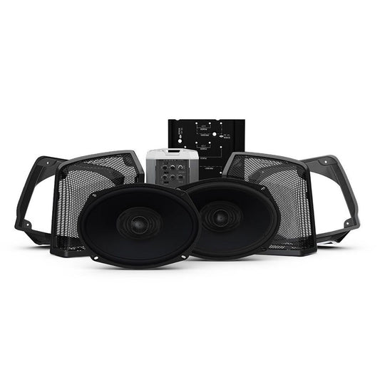 Rockford Fosgate Audio Kit for Select 1998-2013 Harley Davidson Road King Motorcycles