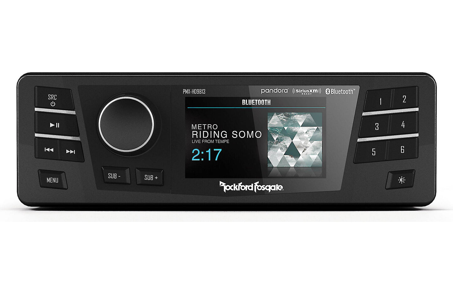 Rockford Fosgate 1998-2013 Harley-Davidson® Street Glide® Source Unit & 2 Speaker Kit Stage 1