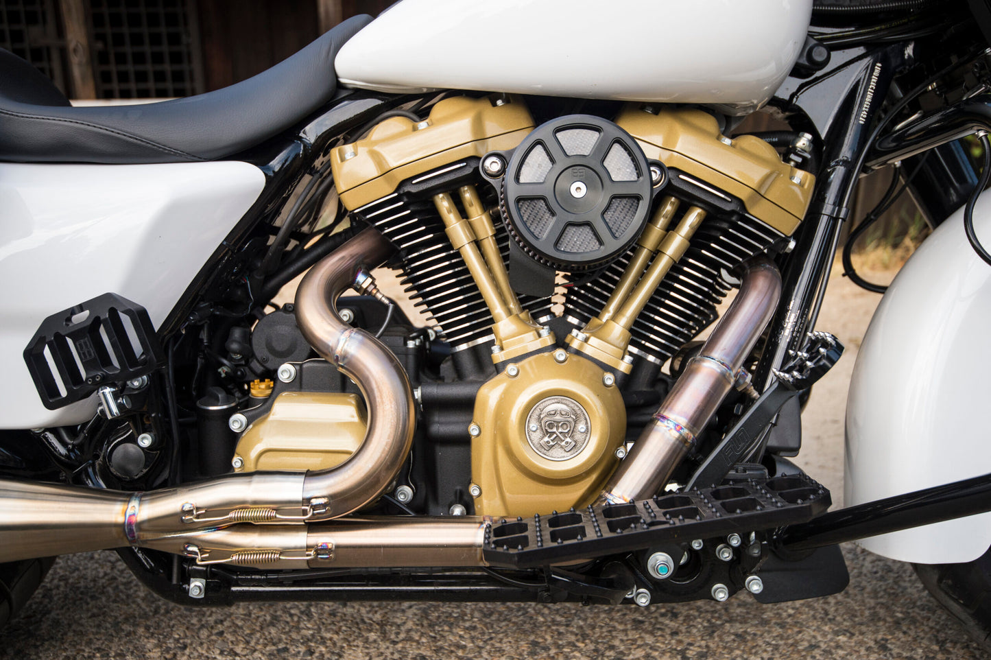 Sawicki Speed Shop 2 in 1 Shorty Cannon Exhaust For Harley Touring - All years and Finishes