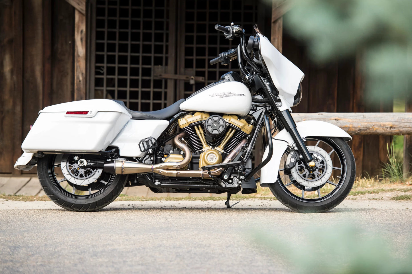 Sawicki Speed Shop 2 in 1 Shorty Cannon Exhaust For Harley Touring - All years and Finishes