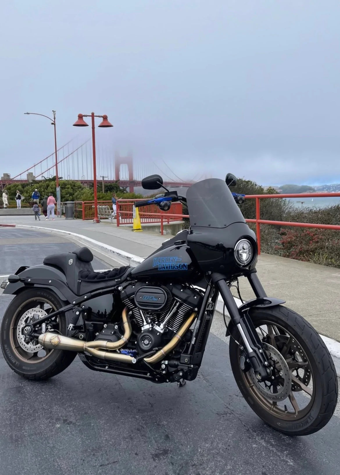 SPC Lanesplitter Stainless 2 into 1 for 2018-up Harley M8 Softail