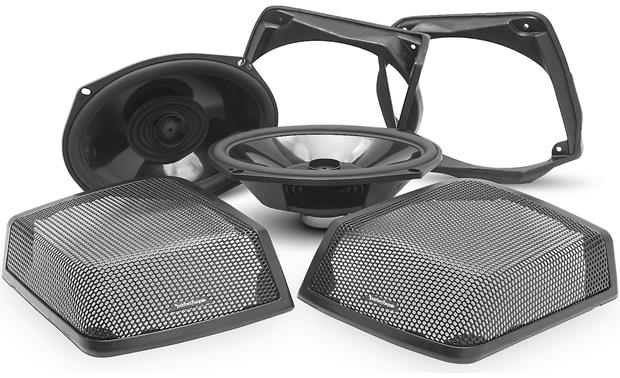 Rockford Fosgate Power Harley-Davidson® Saddlebag Audio Kit for 1998-2013 FL Models