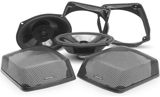 Rockford Fosgate Power Harley-Davidson® Saddlebag Audio Kit for 1998-2013 FL Models