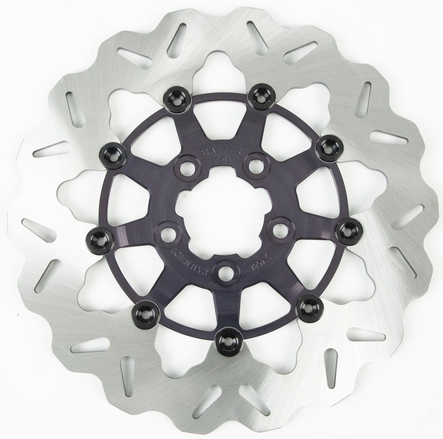 Rotor 11.8" Floating Wave Rr Black