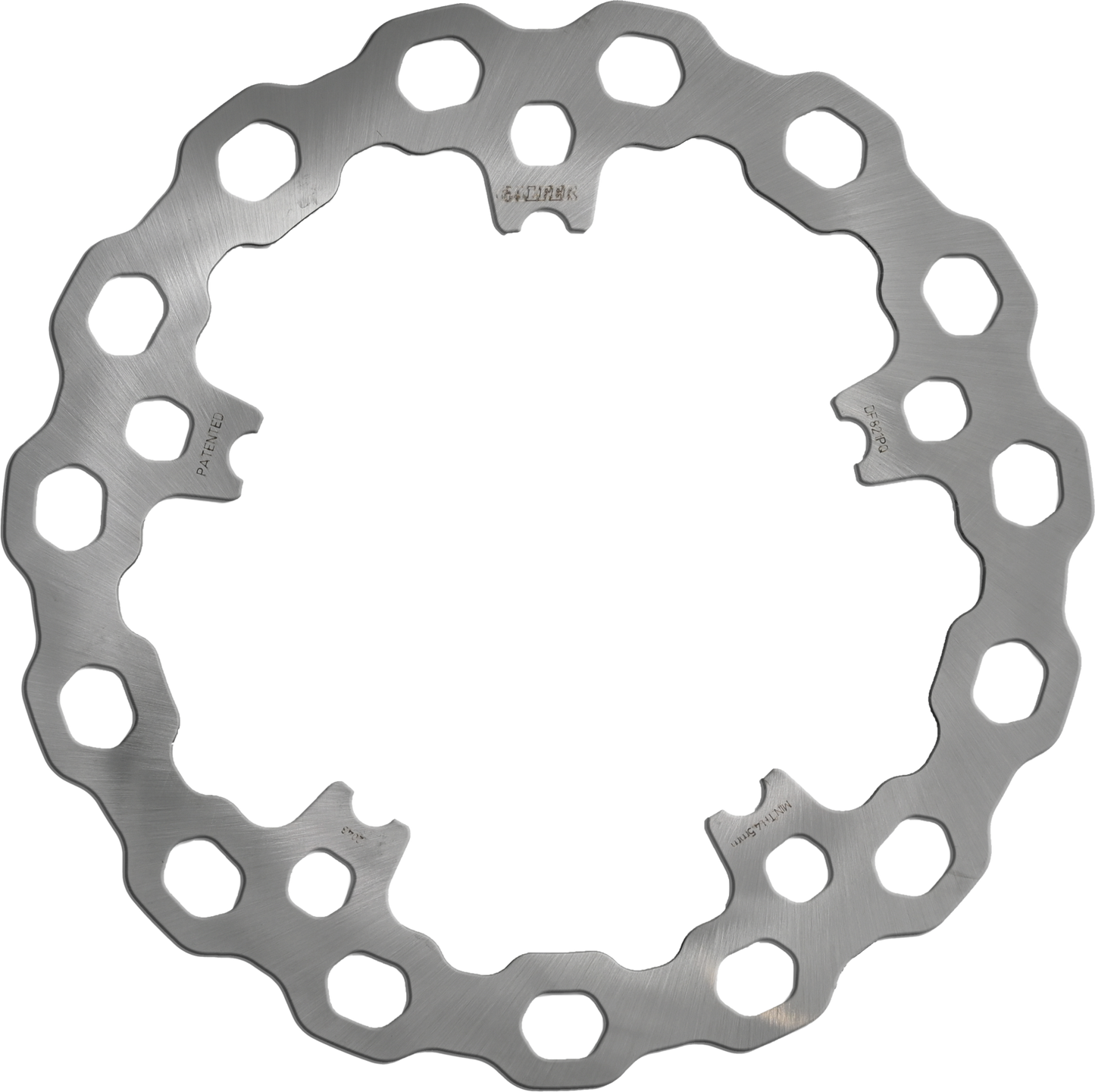 Rotor 11.8" Permtr Cubiq Fr Stainless Fxd