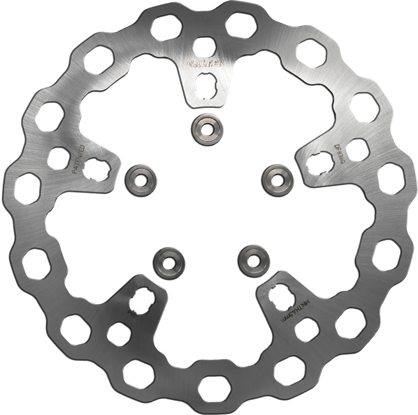 Rotor 11.8" Permtr Cubiq Fr Stainless Flt