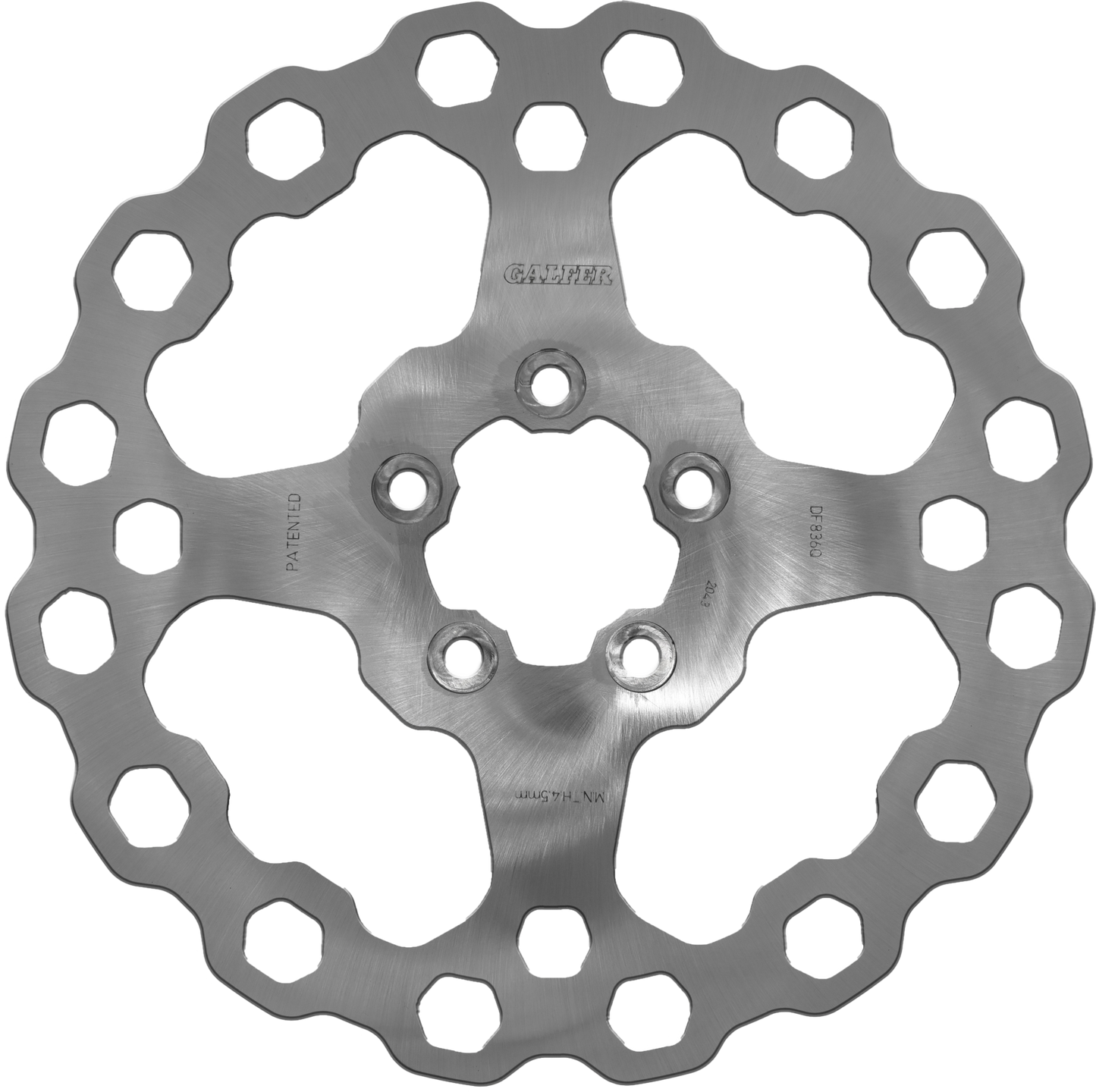 Rotor 11.8" Solid Cubiq Rr Stainless