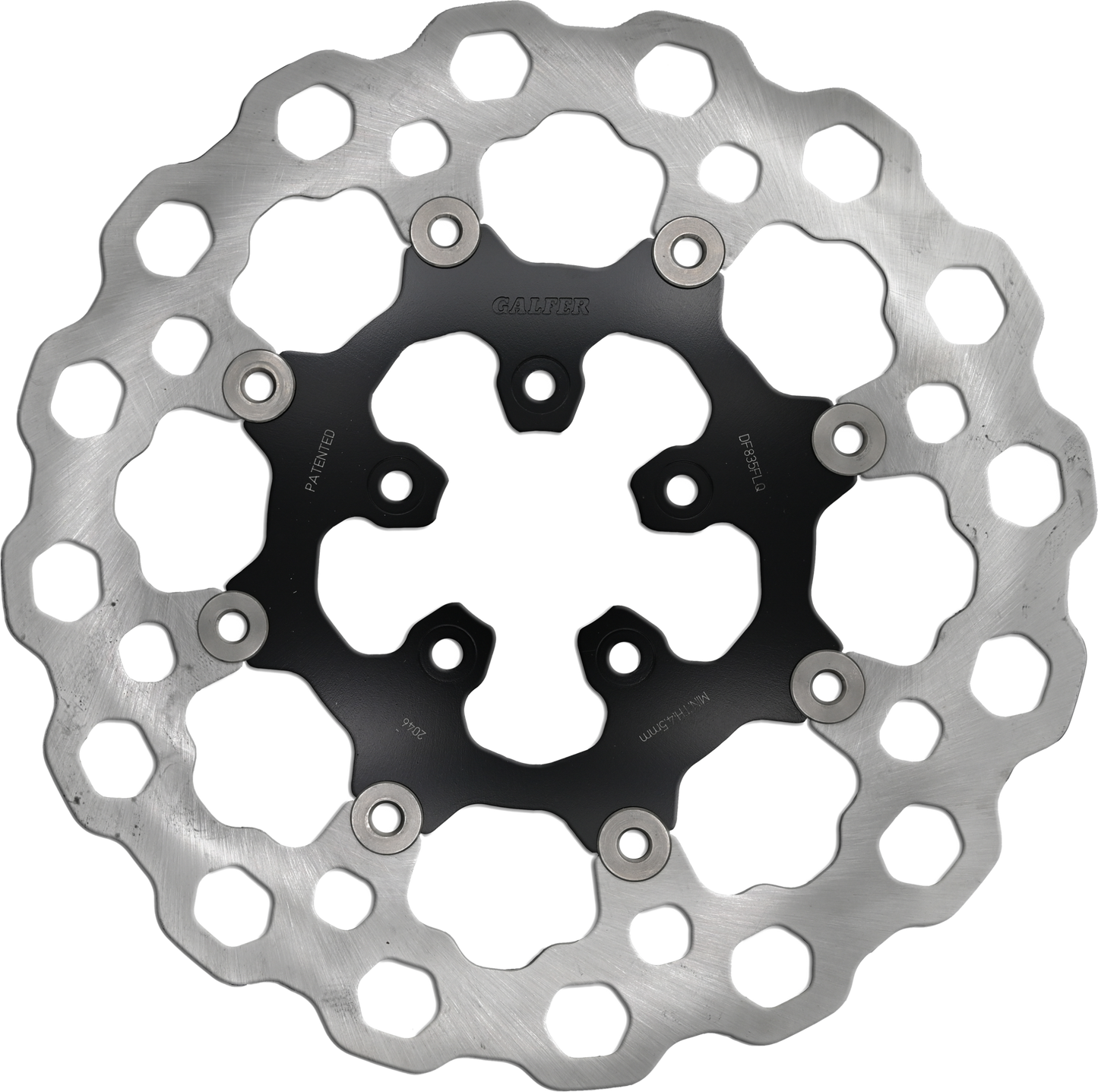 Rotor 13" Floating Cubiq Fr Black