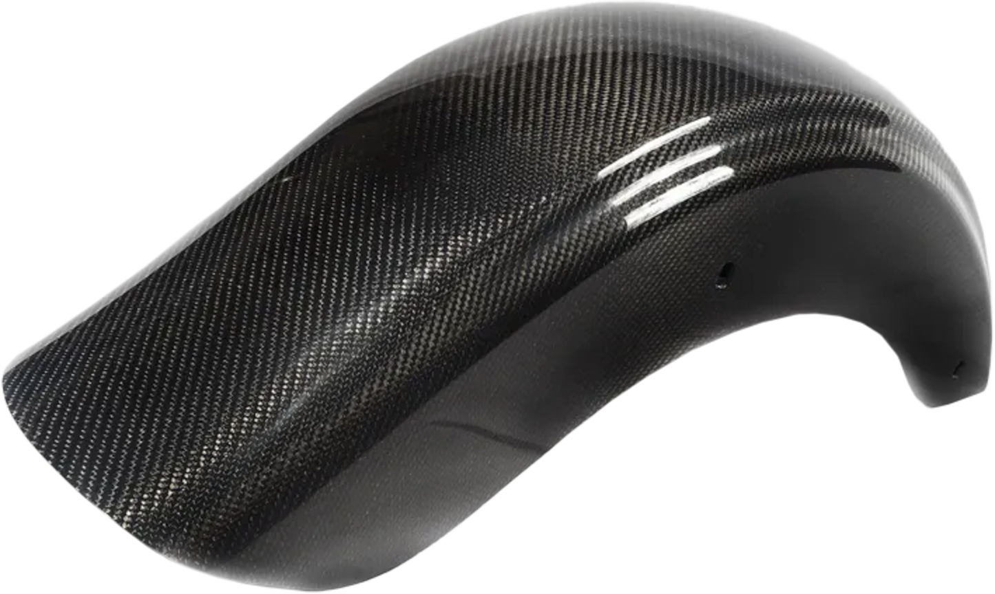 Carbon Fiber Rear Fender W/ Seat Dock Harley FLH 09-23