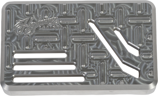 H/d Billet Brake Pedal Pad Raw Flt
